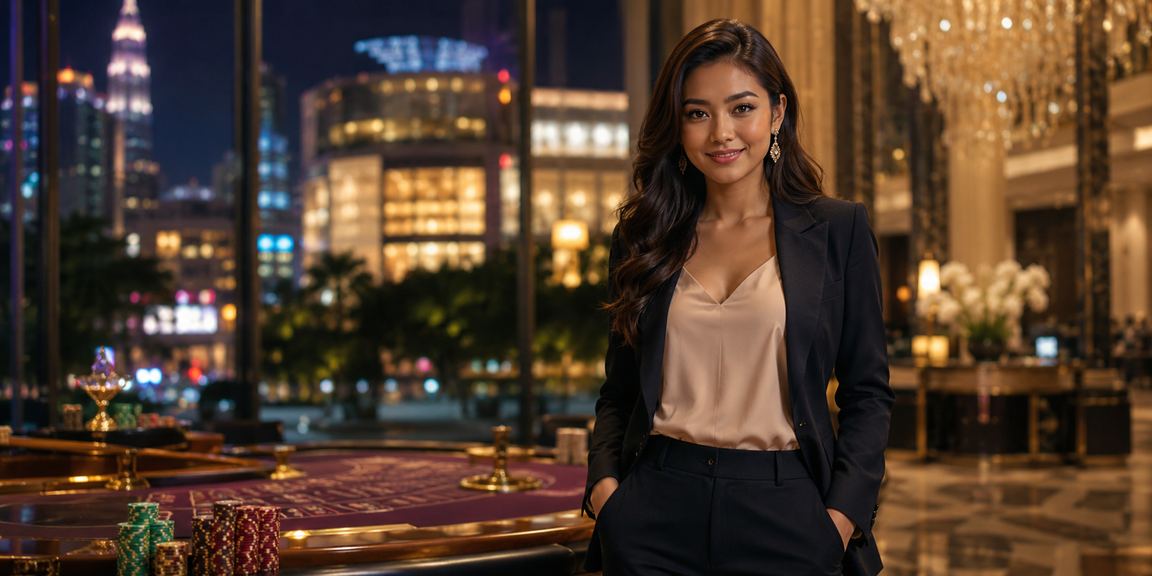 Pemain Kuala Lumpur meneroka hiburan kasino dan jackpot di 59200