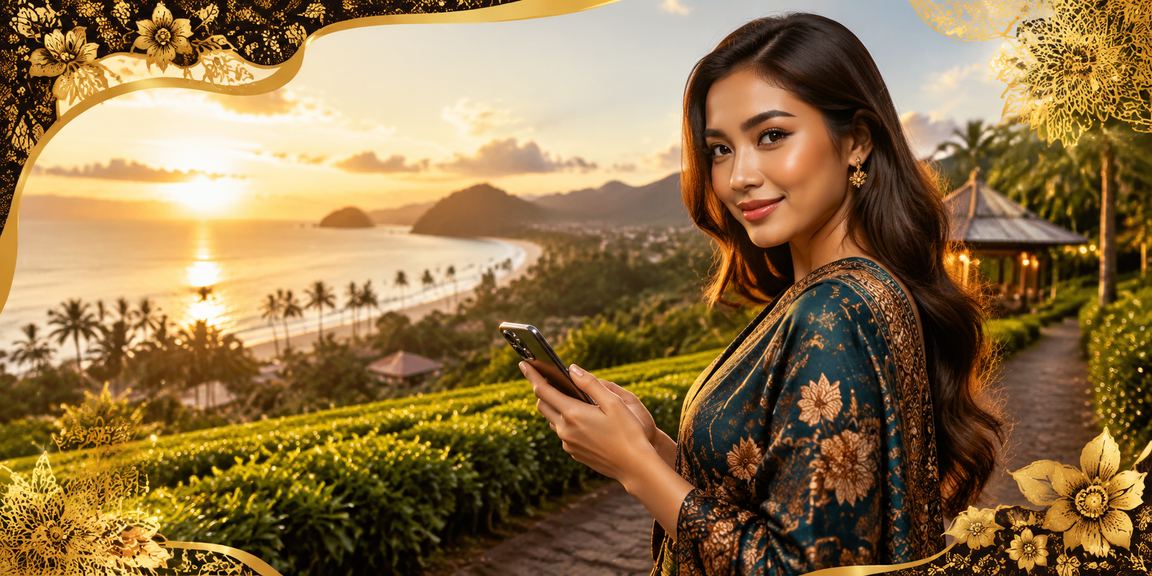 Pemain Langkawi membuat deposit untuk loteri dalam talian dengan gaya batik di platform 59200
